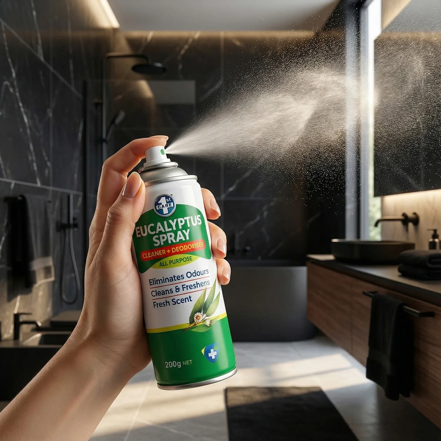 1st Care Eucalyptus Spray — Design and Packaging project by Webfx2 Digital
