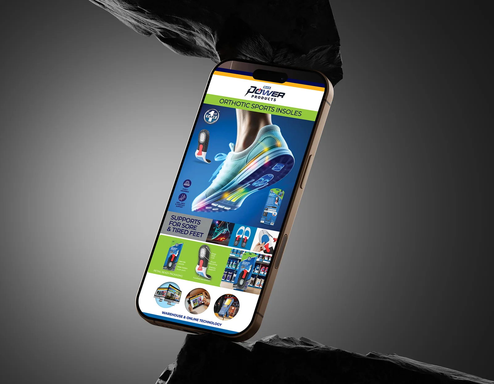 1st Care Insoles EDM Campaigns — EDM Design project by Webfx2 Digital