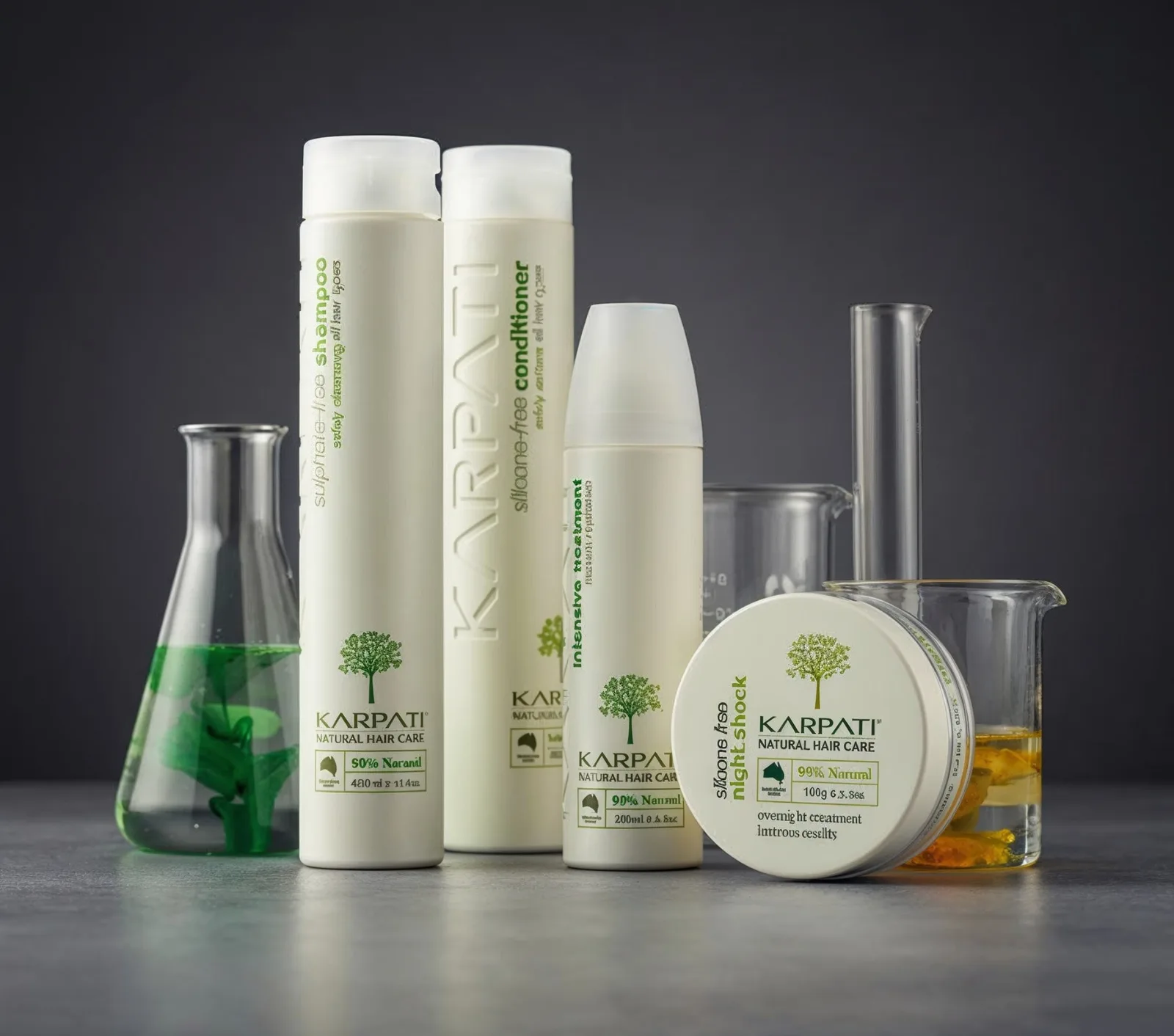Karpati Natural Hair Care — Product Photography project by Webfx2 Digital