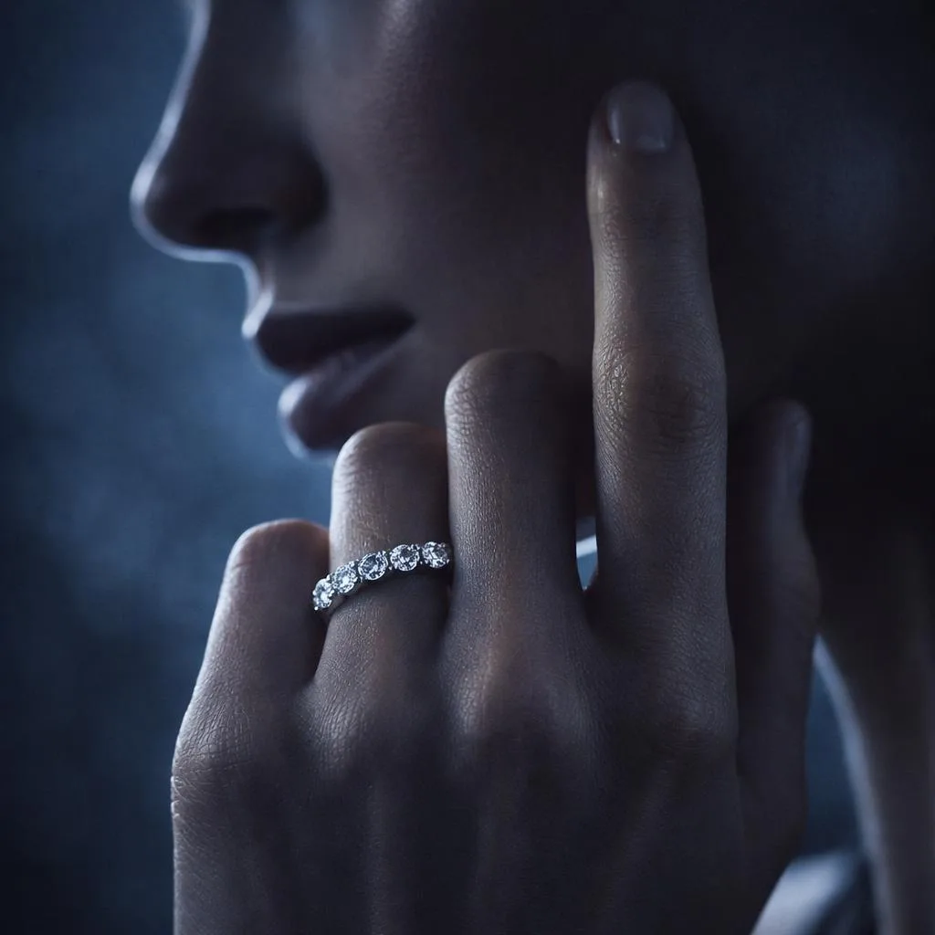Saint Valentine Crescendo Ring — Product Photography project by Webfx2 Digital