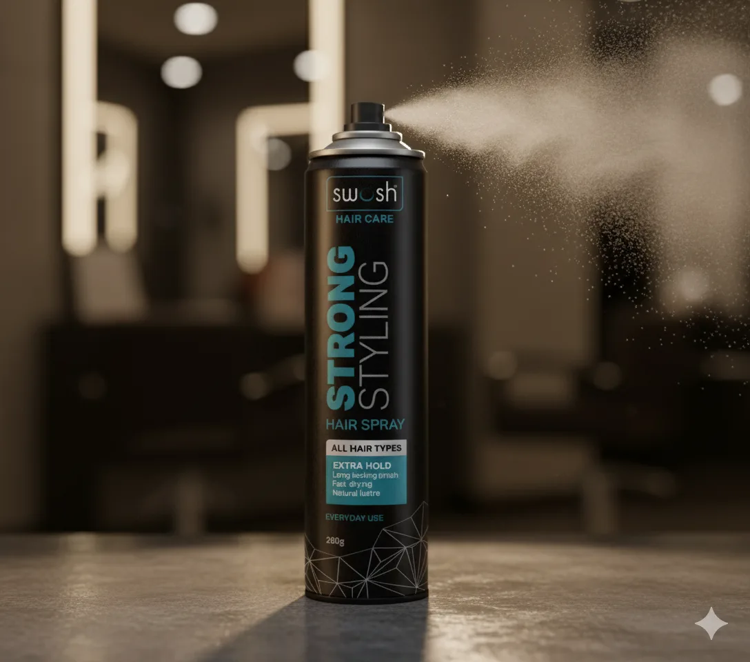 Swosh Hair Spray — Packaging Design project by Webfx2 Digital