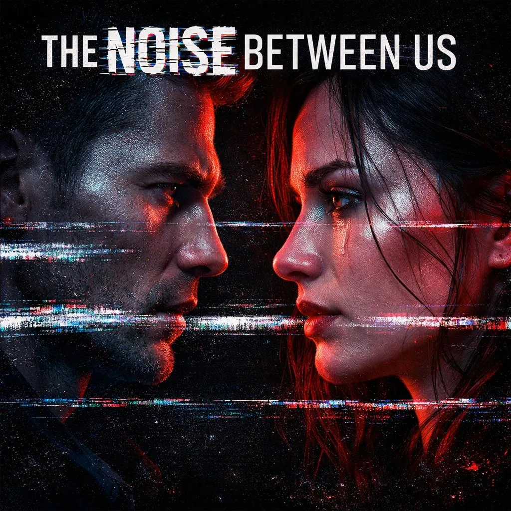 The Noise Between Us — audio jingle cover artwork by Webfx2 Digital